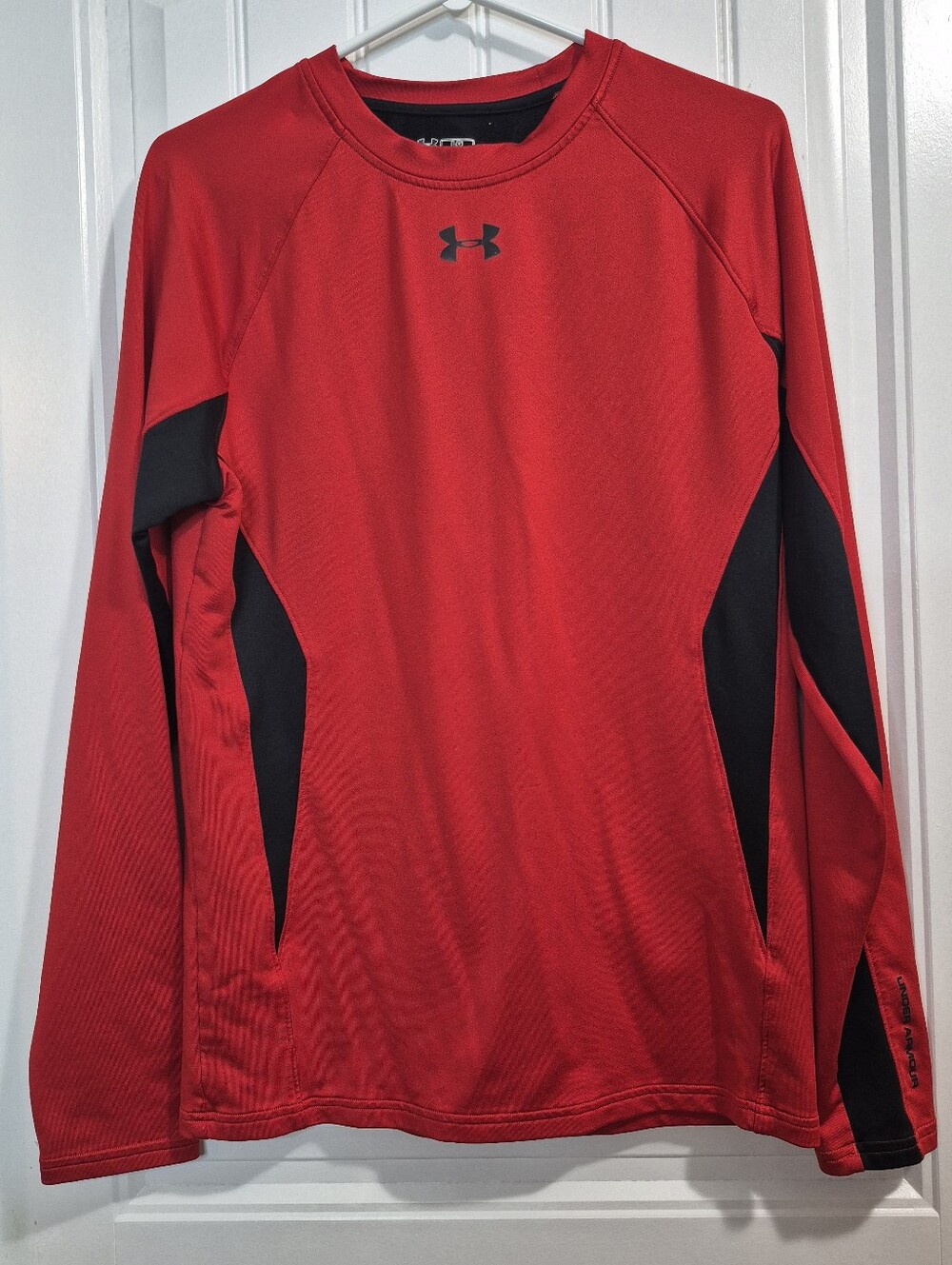 🏷Mens Under Armour Cold Gear Performance Shirt Size Large Fitted